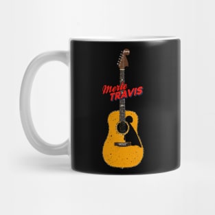 Merle Travis Bigsby Neck Martin D28 Scratchplate Design II Acoustic Guitar Mug